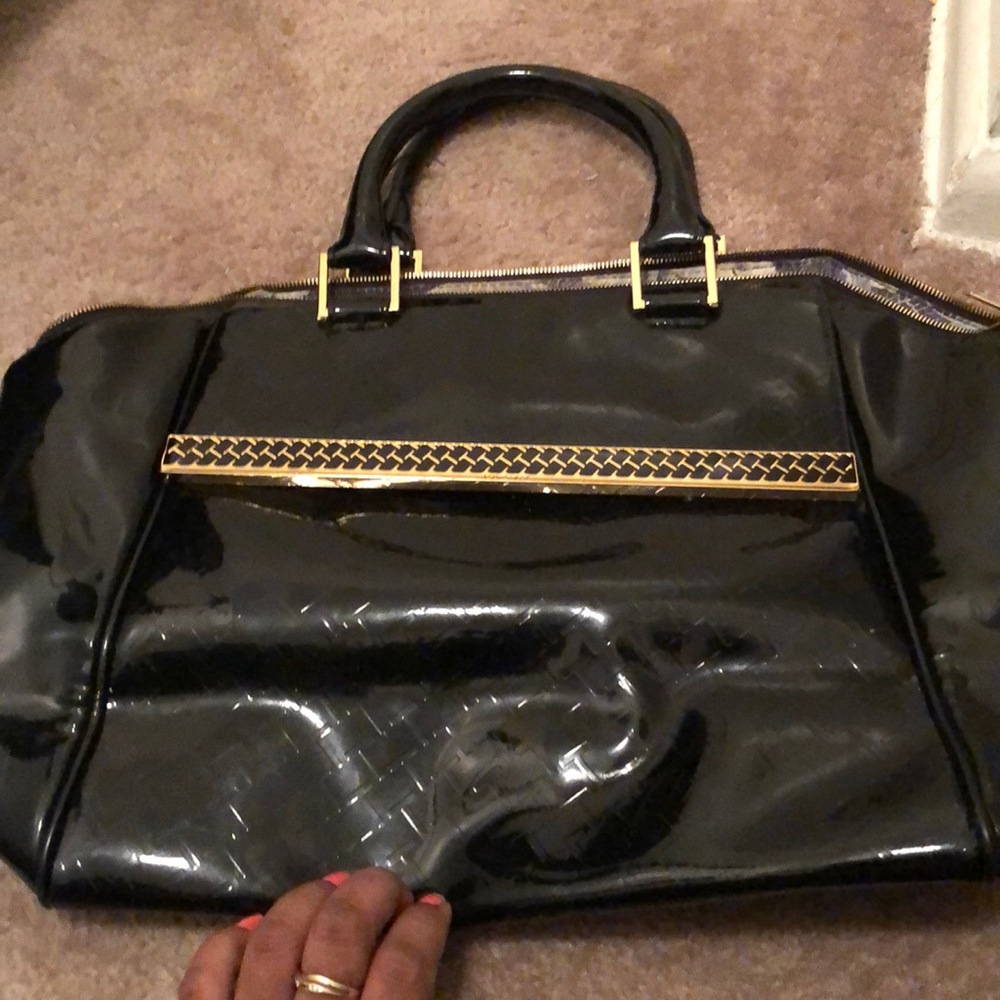 Ted Baker Patent leather satchel